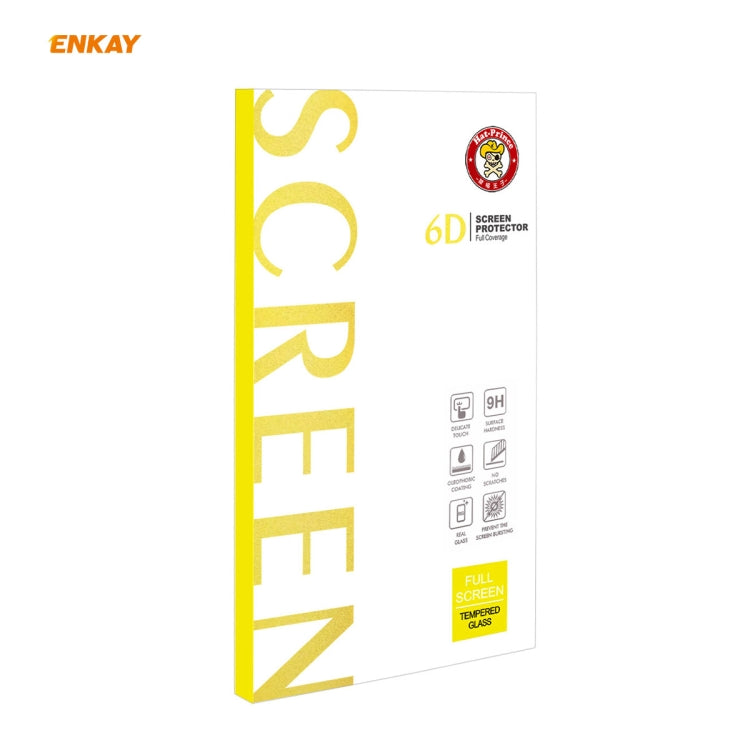 ENKAY Hat-Prince 0.26mm 9H 6D Curved Full Screen Eye Protection Green Film Tempered Glass Protector, For Xiaomi Redmi Note 8 Pro, For Redmi Note 9S/Note 9 Pro (Max), ForRedmi 10X 4G / Redmi Note 9, For Samsung Galaxy A71, For Samsung Galaxy A41        ...