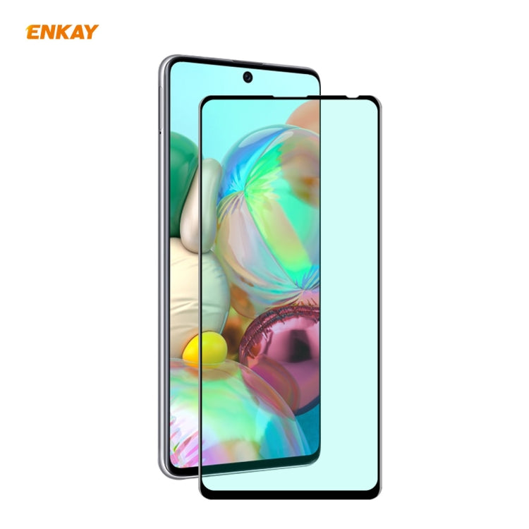 ENKAY Hat-Prince 0.26mm 9H 6D Curved Full Screen Eye Protection Green Film Tempered Glass Protector, For Xiaomi Redmi Note 8 Pro, For Redmi Note 9S/Note 9 Pro (Max), ForRedmi 10X 4G / Redmi Note 9, For Samsung Galaxy A71, For Samsung Galaxy A41        ...