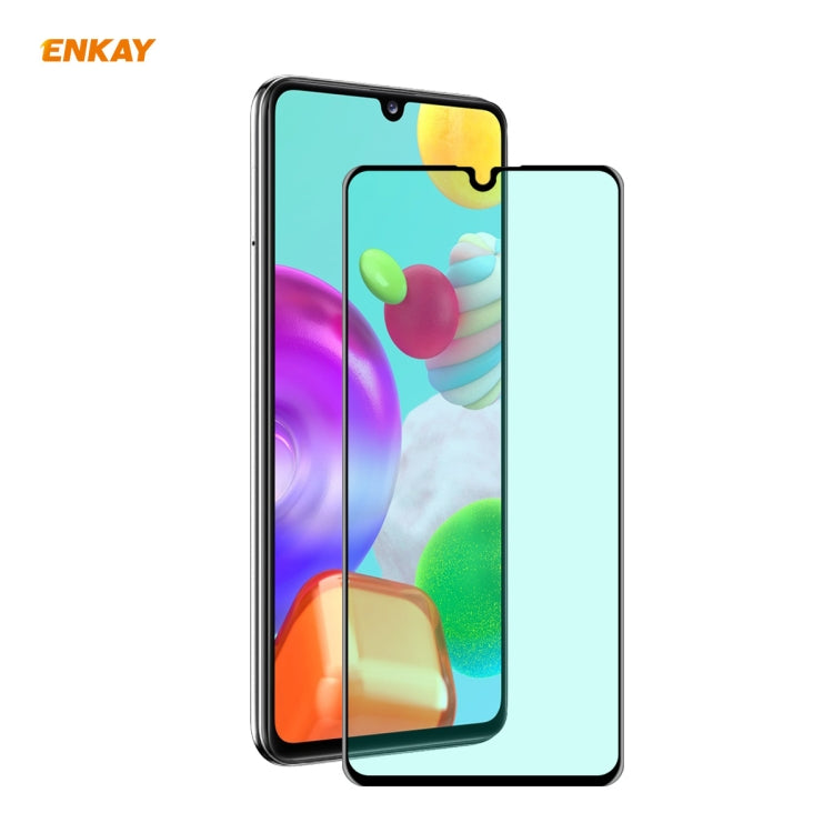 ENKAY Hat-Prince 0.26mm 9H 6D Curved Full Screen Eye Protection Green Film Tempered Glass Protector, For Xiaomi Redmi Note 8 Pro, For Redmi Note 9S/Note 9 Pro (Max), ForRedmi 10X 4G / Redmi Note 9, For Samsung Galaxy A71, For Samsung Galaxy A41        ...