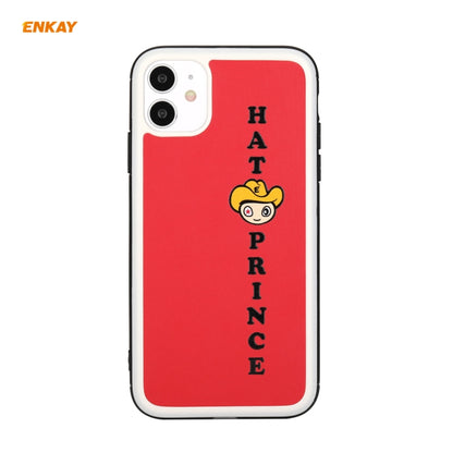 For iPhone 11 Hat-Prince ENKAY ENK-PC046 Cartoon Series PU Leather + PC Hard Slim Case Shockproof Cover, For iPhone 11