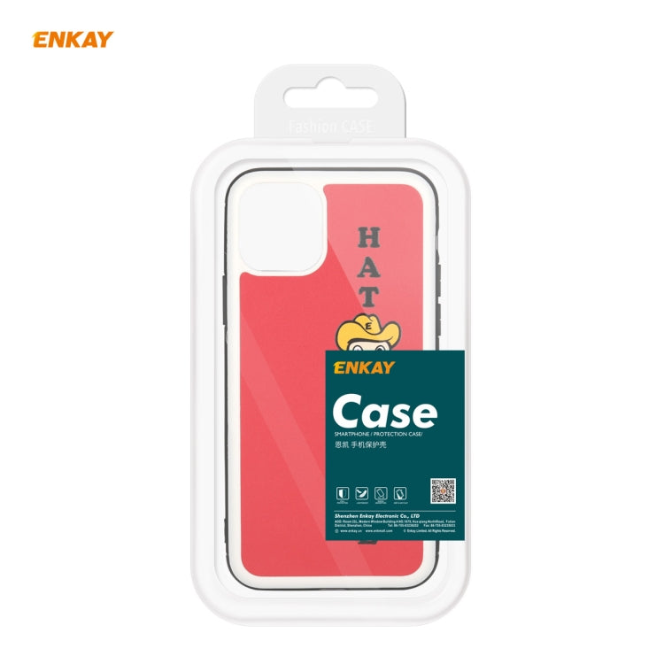 For iPhone 11 Pro Hat-Prince ENKAY ENK-PC047 Cartoon Series PU Leather + PC Hard Slim Case Shockproof Cover, For iPhone 11 Pro