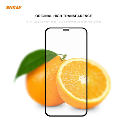 For iPhone 11 Pro Max Hat-Prince ENKAY ENK-PC0482 Cartoon Series PU Leather + PC Hard Slim Case Shockproof Cover ＆ 0.26mm 9H 2.5D Full Glue Full Coverage Tempered Glass Protector Film, For iPhone 11 Pro Max