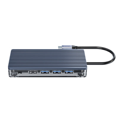 ORICO WB-11P 10 in 1 Type-C Transparent HUB, WB-11P