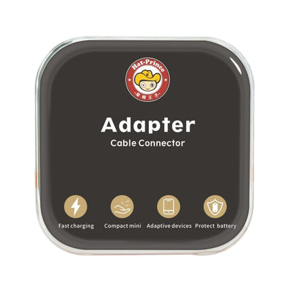 ENKAY ENK-AT102 8 Pin to 8 Pin Charging + 8 Pin Audio Interfaces Charging and Listening to Songs Zinc Alloy Adapter Converter, 8 Pin Charging + 8 Pin Audio