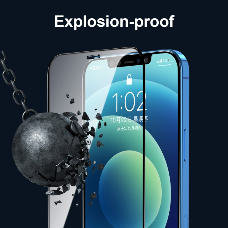 2 PCS ENKAY Hat-Prince Full Glue 0.26mm 9H 2.5D Tempered Glass Full Coverage Film, For iPhone 12 mini 2 PCS, For iPhone 12 / 12 Pro 2 PCS, For iPhone 12 Pro Max 2 PCS