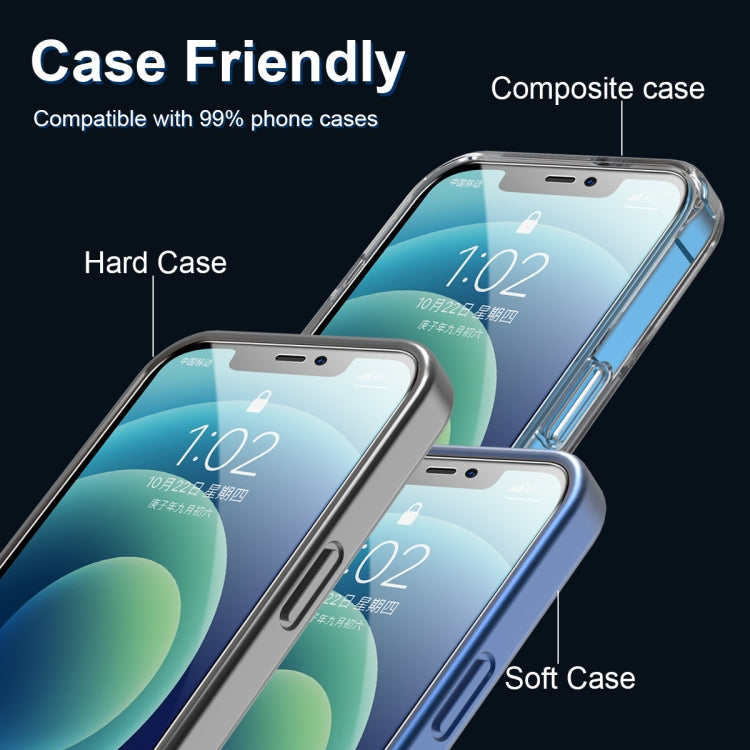 2 PCS ENKAY Hat-Prince Full Glue 0.26mm 9H 2.5D Tempered Glass Full Coverage Film, For iPhone 12 mini 2 PCS, For iPhone 12 / 12 Pro 2 PCS, For iPhone 12 Pro Max 2 PCS