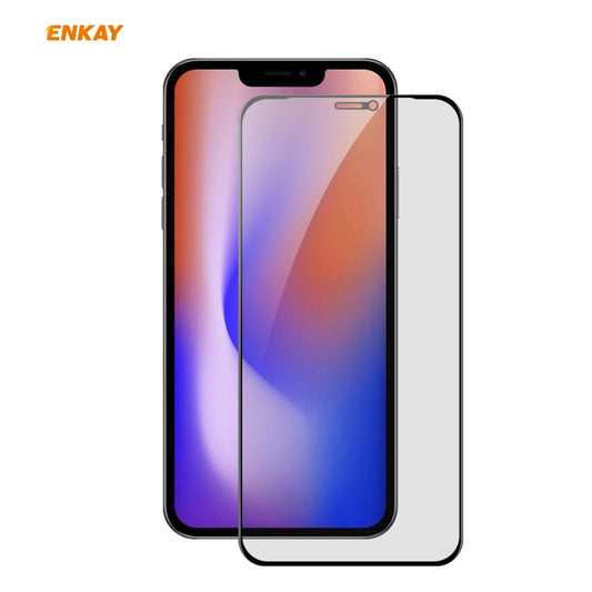 ENKAY Hat-Prince Film en verre trempé anti-espion 9H 6D pleine écran de 0,26 mm, pour iPhone 12 mini 5.4, pour iPhone 12 / 12 Pro 6.1, pour iPhone 12 Pro Max 6.7