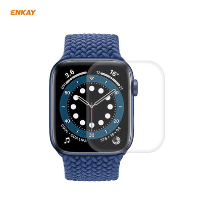 For Apple Watch Series 6/5/4/SE 40mm ENKAY Hat-Prince 3D Full Screen PET Curved Hot Bending HD Screen Protector Film, For Apple Watch Series 6/5/4/SE 40mm