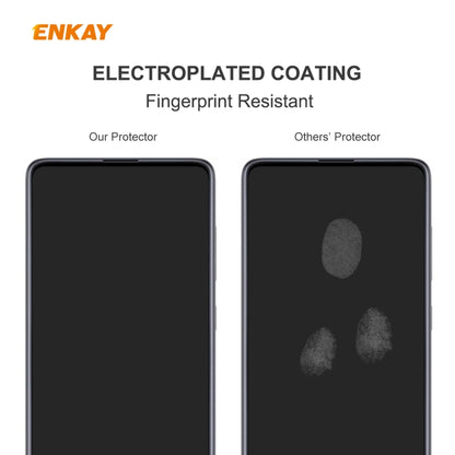 5 PCS ENKAY Hat-Prince 0.26mm 9H 2.5D Curved Edge Tempered Glass Film, For Samsung Galaxy M51, For Samsung Galaxy A42 5G, For Xiaomi Poco X3 / X3 NFC
