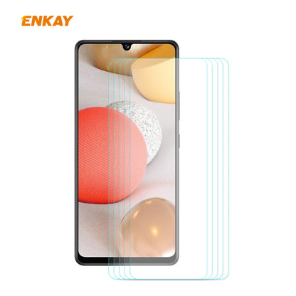 5 PCS ENKAY Hat-Prince 0.26mm 9H 2.5D Curved Edge Tempered Glass Film, For Samsung Galaxy M51, For Samsung Galaxy A42 5G, For Xiaomi Poco X3 / X3 NFC