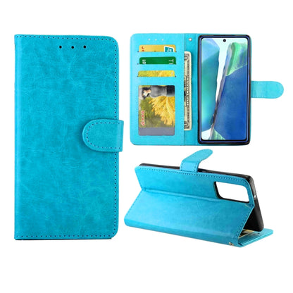 Crazy Horse Texture Leather Horizontal Flip Protective Case with Holder & Card Slots & Wallet & Photo Frame, For Samsung Galaxy M31S, For Samsung Samsung Galaxy M31S, For Samsung Galaxy Note20, For Samsung Galaxy A01 Core