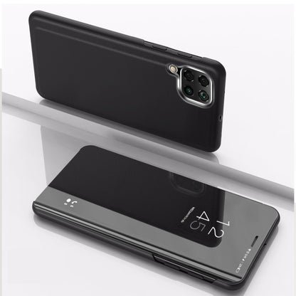 Plated Mirror Horizontal Flip Leather Case with Holder, For OPPO Realme C11, For OPPO Realme C15, For OPPO A53 2020, For OPPO Realme 7, For OPPO Realme 7 Pro