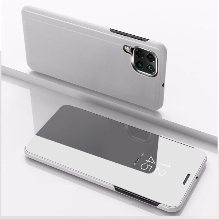 Plated Mirror Horizontal Flip Leather Case with Holder, For OPPO Realme C11, For OPPO Realme C15, For OPPO A53 2020, For OPPO Realme 7, For OPPO Realme 7 Pro
