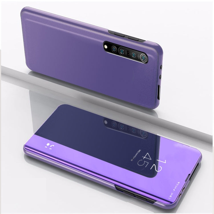 Plated Mirror Horizontal Flip Leather Case with Holder, For OPPO Realme C11, For OPPO Realme C15, For OPPO A53 2020, For OPPO Realme 7, For OPPO Realme 7 Pro