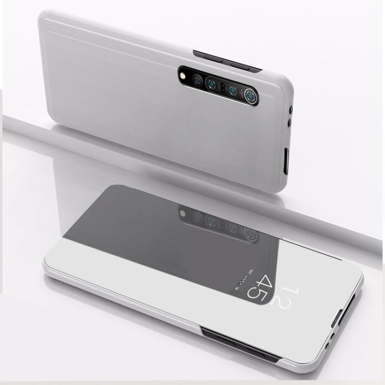 Plated Mirror Horizontal Flip Leather Case with Holder, For OPPO Realme C11, For OPPO Realme C15, For OPPO A53 2020, For OPPO Realme 7, For OPPO Realme 7 Pro