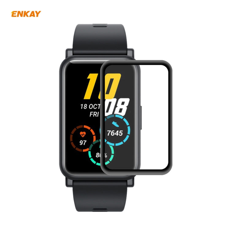 For Huawei Honor Watch ES ENKAY Hat-Prince 3D Full Screen Soft PC Edge + PMMA HD Screen Protector Film, 1 PCS, 2 PCS, 5 PCS, 10 PCS