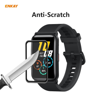 For Huawei Honor Watch ES ENKAY Hat-Prince 3D Full Screen Soft PC Edge + PMMA HD Screen Protector Film, 1 PCS, 2 PCS, 5 PCS, 10 PCS