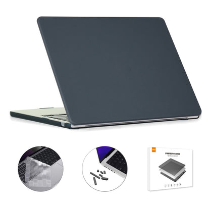For MacBook Air 13.6 2022/2024 A2681 M2 / A3113 M3 US Version ENKAY 3 in 1 Matte Laptop Case with TPU Keyboard Film / Anti-dust Plugs, 3 in 1 US Version