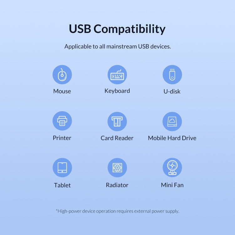 ORICO TWU3-4A-BK 4-Port USB 3.0 HUB, TWU3-4A
