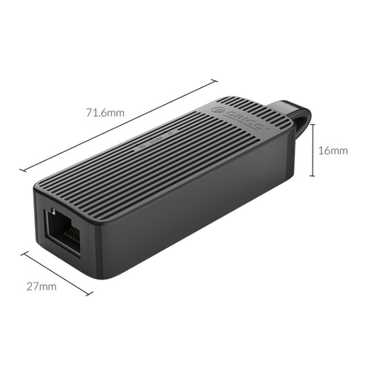 ORICO UTK-U2-BK USB to Ethernet Adapter （100 Mbit）, UTK-U2