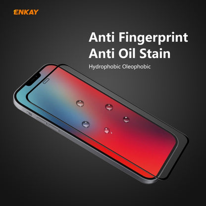 2 PCS ENKAY Hat-Prince 0.26mm 9H 6D Curved Full Coverage Tempered Glass Protector, For iPhone 12 mini, For iPhone 12 / 12 Pro, For iPhone 12 Pro Max