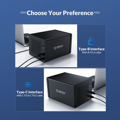 ORICO NS200U3 3.5 inch 2 Bay USB3.0 Hard Drive Enclosure, NS200U3
