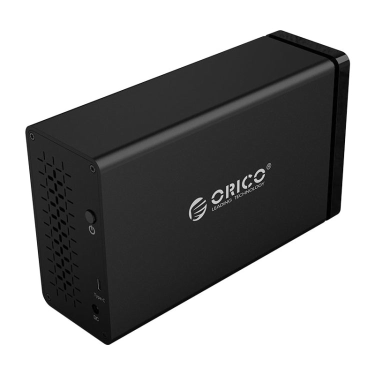 ORICO NS200C3 3.5 inch 2 Bay Type-C Hard Drive Enclosure, NS200C3