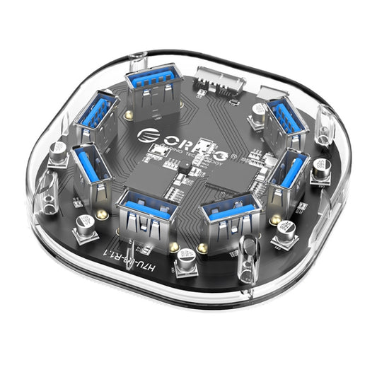 ORICO 7 Port USB3.0 Transparent HUB H7U-U3, H7U-U3