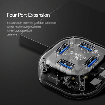 ORICO H4U-U3 4-Port Transparent HUB, H4U-U3