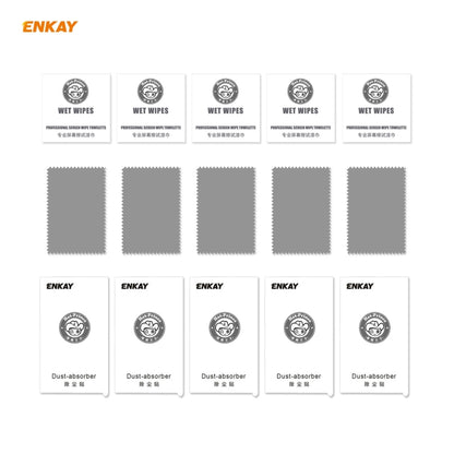 5 PCS ENKAY Hat-Prince Anti-drop Full Glue Tempered Glass Full Screen Film Anti-fall Protector, For iPhone 12 mini(5 PCS), For iPhone 12 / 12 Pro(5 PCS), For iPhone 12 Pro Max(5 PCS)