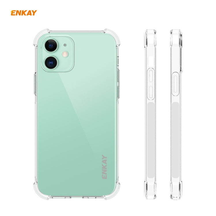Hat-Prince ENKAY ENK-PC049 Clear TPU Soft Case Shockproof Cover, For iPhone 12 mini, For iPhone 12 / 12 Pro, For iPhone 12 Pro Max