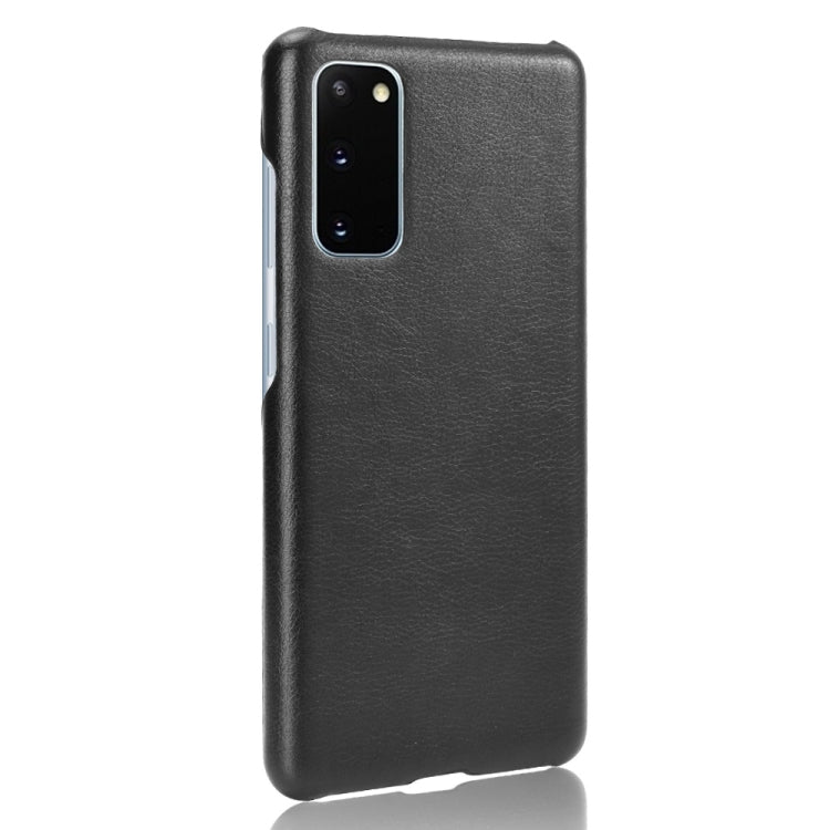 For Samsung Galaxy S20 FE Shockproof Litchi Texture PC + PU Case, For Galaxy S20 FE