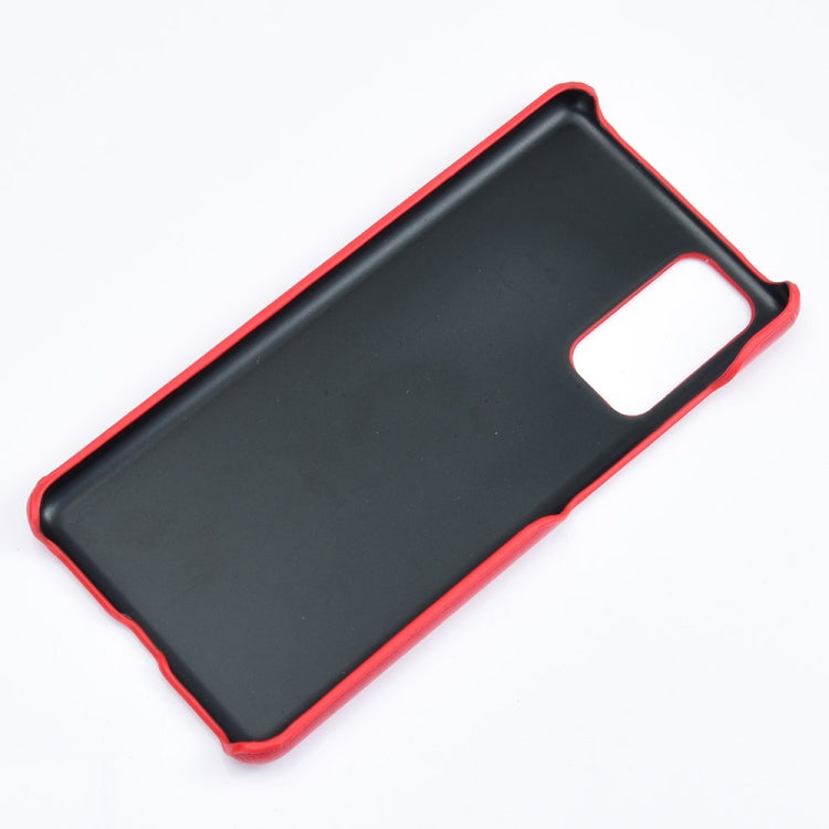 For Samsung Galaxy S20 FE Shockproof Litchi Texture PC + PU Case, For Galaxy S20 FE