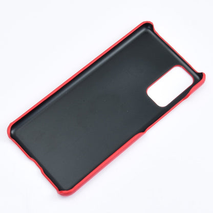 For Samsung Galaxy S20 FE Shockproof Litchi Texture PC + PU Case, For Galaxy S20 FE