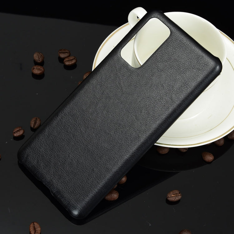For Samsung Galaxy S20 FE Shockproof Litchi Texture PC + PU Case, For Galaxy S20 FE