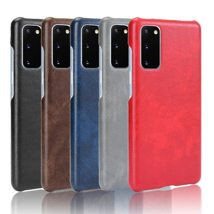 For Samsung Galaxy S20 FE Shockproof Litchi Texture PC + PU Case, For Galaxy S20 FE
