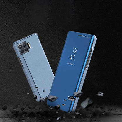 Plated Mirror Horizontal Flip Leather Case with Holder, For OPPO A93/Reno4 Lite/F17 Pro/Reno 4F, For OPPO Realme 7i/C17, For Xiaomi Mi 10T/10T Pro