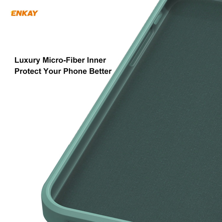 For iPhone 11 Pro Hat-Prince ENKAY ENK-PC065 Liquid Silicone Straight Edge Shockproof Protective Case, For iPhone 11 Pro