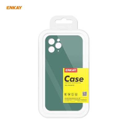 For iPhone 11 Pro Hat-Prince ENKAY ENK-PC065 Liquid Silicone Straight Edge Shockproof Protective Case, For iPhone 11 Pro
