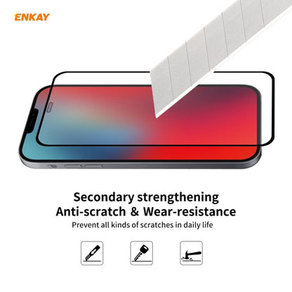 For iPhone 11 Pro Max Hat-Prince ENKAY ENK-PC0662 Liquid Silicone Straight Edge Shockproof Protective Case + 0.26mm 9H 2.5D Full Glue Full Coverage Tempered Glass Protector Film, For iPhone 11 Pro Max