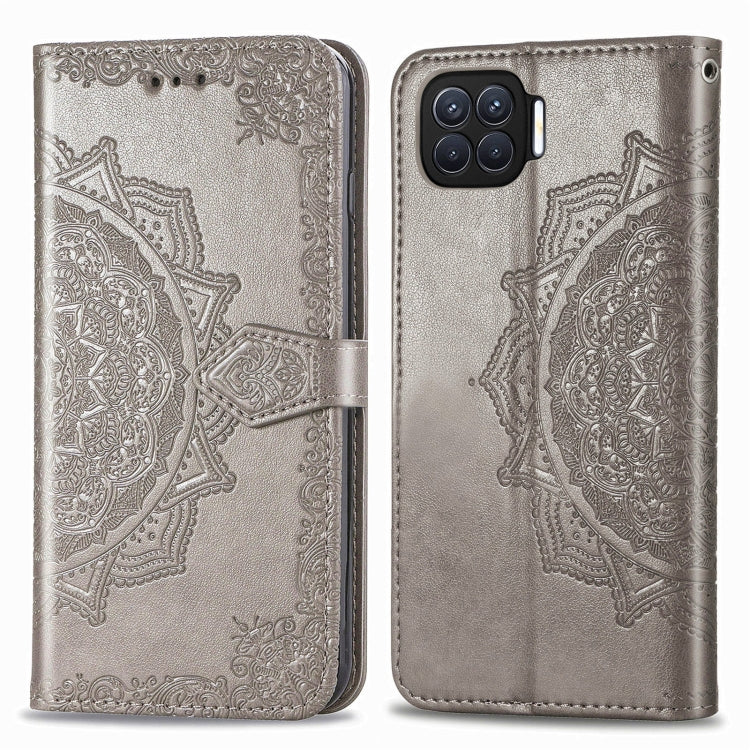 Mandala Flower Embossed Horizontal Flip Leather Case with Bracket / Card Slot / Wallet / Lanyard, For OPPO F17 Pro, For OPPO F17, For vivo Y20, For Nokia 2.4, For Google Pixel 4a 5G, For Galaxy A21 (JP Version), For Galaxy Z Fold2                      ...