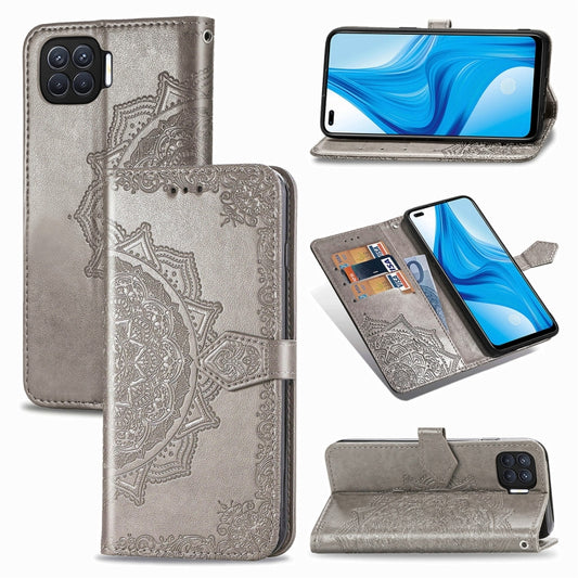 Mandala Flower Embossed Horizontal Flip Leather Case with Bracket / Card Slot / Wallet / Lanyard, For OPPO F17 Pro, For OPPO F17, For vivo Y20, For Google Pixel 4a 5G, For Galaxy A21 (JP Version), For Galaxy Z Fold2, For Xiaomi Mi 10T / Redmi K30S     ...