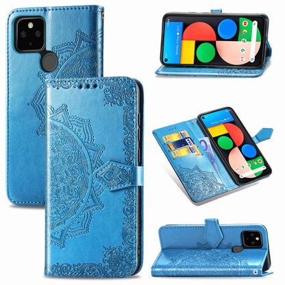 Mandala Flower Embossed Horizontal Flip Leather Case with Bracket / Card Slot / Wallet / Lanyard, For OPPO F17 Pro, For OPPO F17, For vivo Y20, For Nokia 2.4, For Google Pixel 4a 5G, For Galaxy A21 (JP Version), For Galaxy Z Fold2                      ...