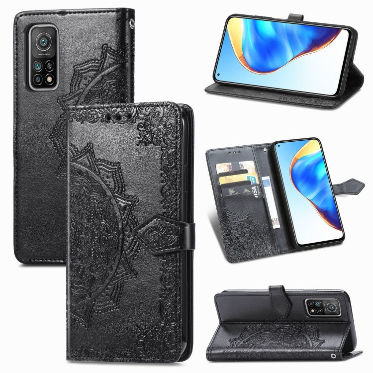 Mandala Flower Embossed Horizontal Flip Leather Case with Bracket / Card Slot / Wallet / Lanyard, For OPPO F17 Pro, For OPPO F17, For vivo Y20, For Nokia 2.4, For Google Pixel 4a 5G, For Galaxy A21 (JP Version), For Galaxy Z Fold2                      ...