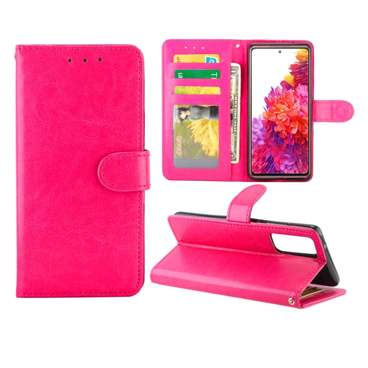 Crazy Horse Texture Leather Horizontal Flip Protective Case with Holder & Card Slots & Wallet & Photo Frame, For OPPO Realme 7/Narzo 20 Pro, For OPPO Realme 7 Pro, For OPPO Realme X7, For Goolgle Pixel 4a (4G), For Samsung Galaxy S20 FE 5G             ...