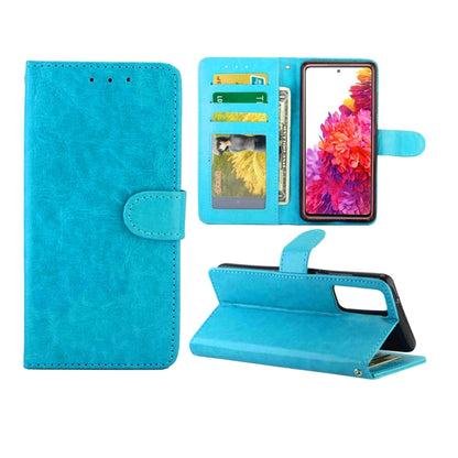 Crazy Horse Texture Leather Horizontal Flip Protective Case with Holder & Card Slots & Wallet & Photo Frame, For OPPO Realme 7/Narzo 20 Pro, For OPPO Realme 7 Pro, For OPPO Realme X7, For Goolgle Pixel 4a (4G), For Samsung Galaxy S20 FE 5G             ...