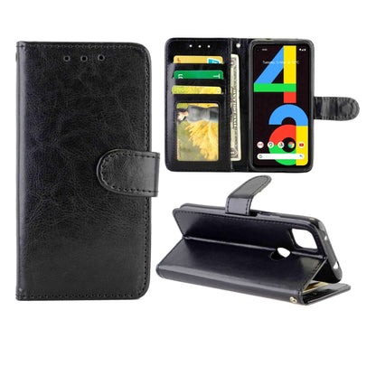 Crazy Horse Texture Leather Horizontal Flip Protective Case with Holder & Card Slots & Wallet & Photo Frame, For OPPO Realme 7/Narzo 20 Pro, For OPPO Realme 7 Pro, For OPPO Realme X7, For Goolgle Pixel 4a (4G), For Samsung Galaxy S20 FE 5G             ...