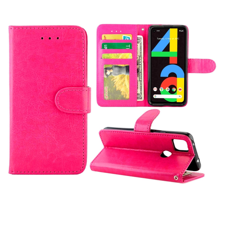 Crazy Horse Texture Leather Horizontal Flip Protective Case with Holder & Card Slots & Wallet & Photo Frame, For OPPO Realme 7/Narzo 20 Pro, For OPPO Realme 7 Pro, For OPPO Realme X7, For Goolgle Pixel 4a (4G), For Samsung Galaxy S20 FE 5G             ...