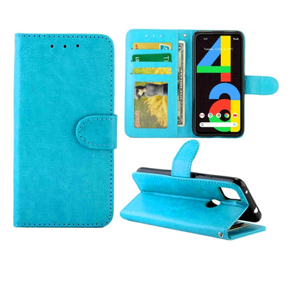 Crazy Horse Texture Leather Horizontal Flip Protective Case with Holder & Card Slots & Wallet & Photo Frame, For OPPO Realme 7/Narzo 20 Pro, For OPPO Realme 7 Pro, For OPPO Realme X7, For Goolgle Pixel 4a (4G), For Samsung Galaxy S20 FE 5G             ...