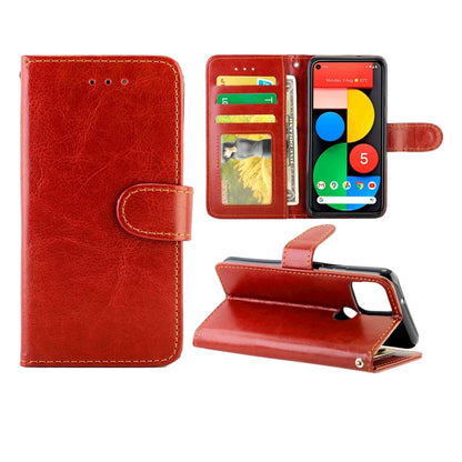 Crazy Horse Texture Leather Horizontal Flip Protective Case with Holder & Card Slots & Wallet & Photo Frame, For OPPO Realme 7/Narzo 20 Pro, For OPPO Realme 7 Pro, For OPPO Realme X7, For Goolgle Pixel 4a (4G), For Samsung Galaxy S20 FE 5G             ...